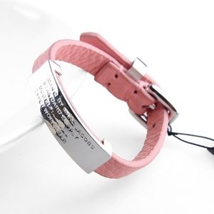 Marc by Marc Jacobs Leather ID Bracelet